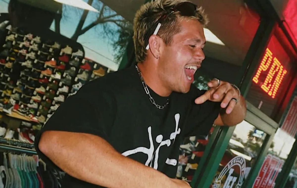 Creator Cole Train smiling during an appearance